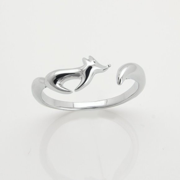 Jewelry - Fox Ring Sterling Silver